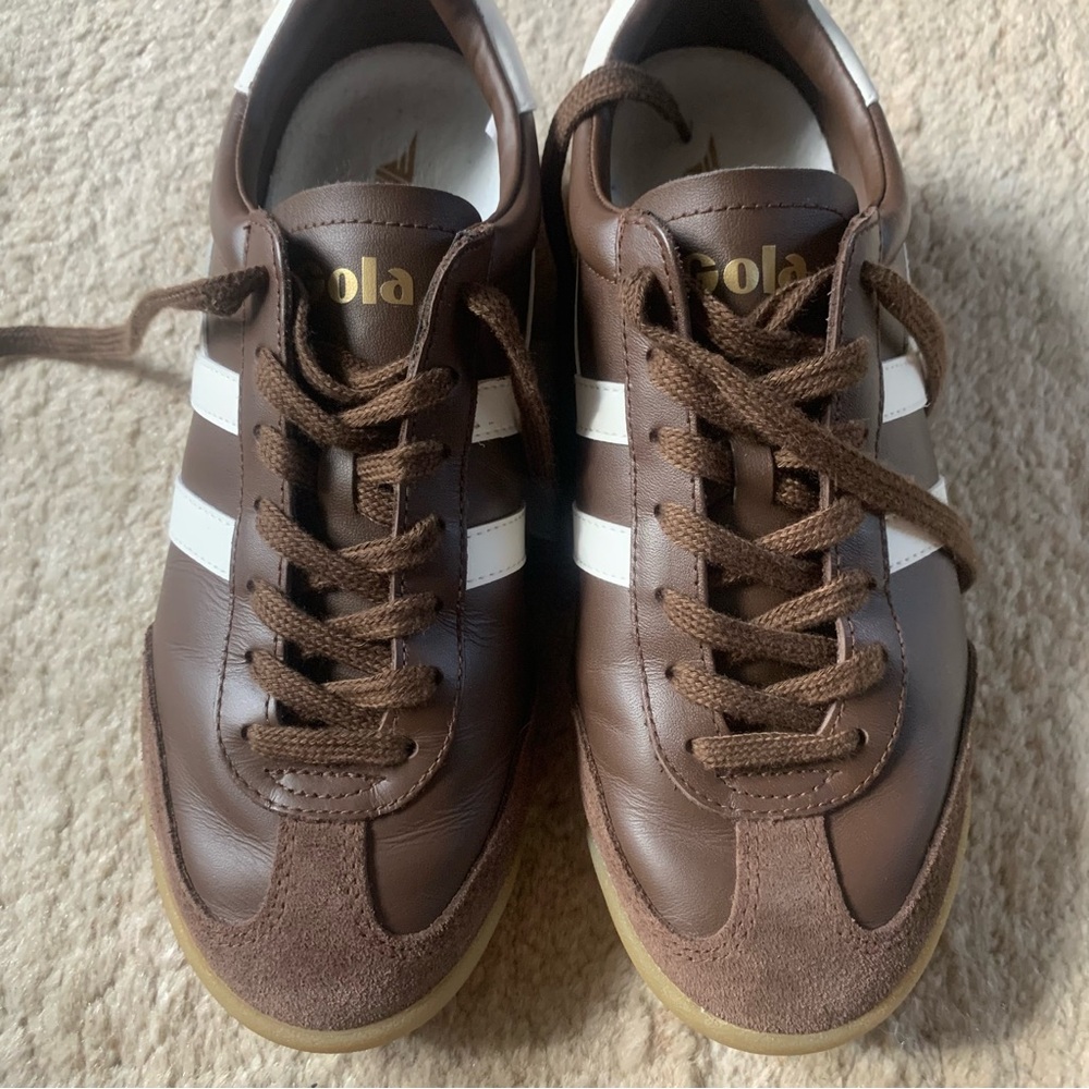 Gola Leather Torpedo Sneakers NWOT - Picture 7 of 10